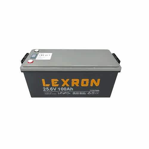 Lexron 25.6 V Volt 100 Ah Amper Lityum Lifepo4 Akü